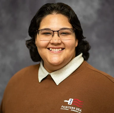 Portrait of Jazmine Rivera, Safety Administrator for Painters USA