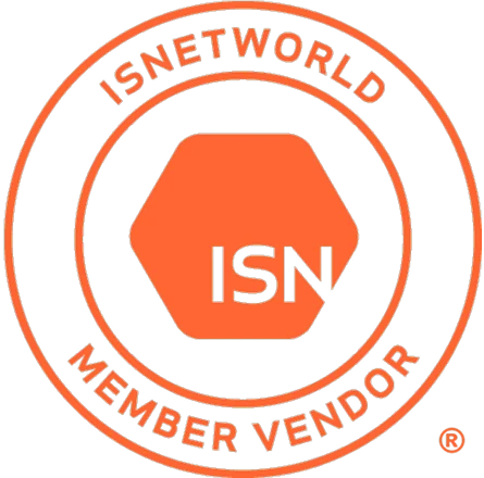 ISN Badge that says Is Net World Member Vendor