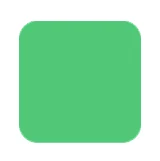 A green square swatch